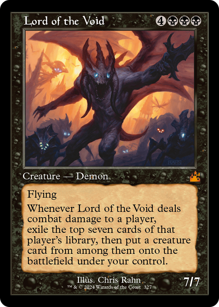 Lord of the Void (Retro Frame) [Ravnica Remastered] | Exor Games Dartmouth