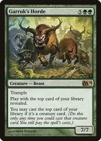 Garruk's Horde [Magic 2014] | Exor Games Dartmouth