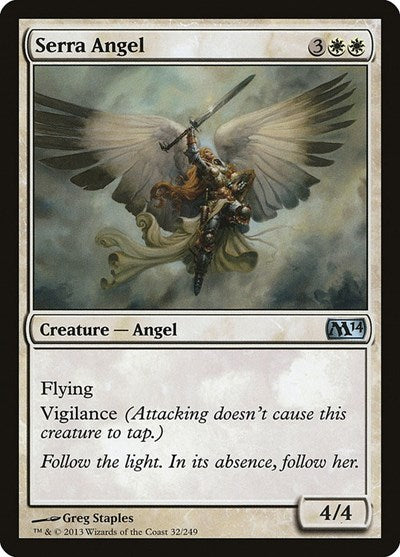 Serra Angel [Magic 2014] | Exor Games Dartmouth