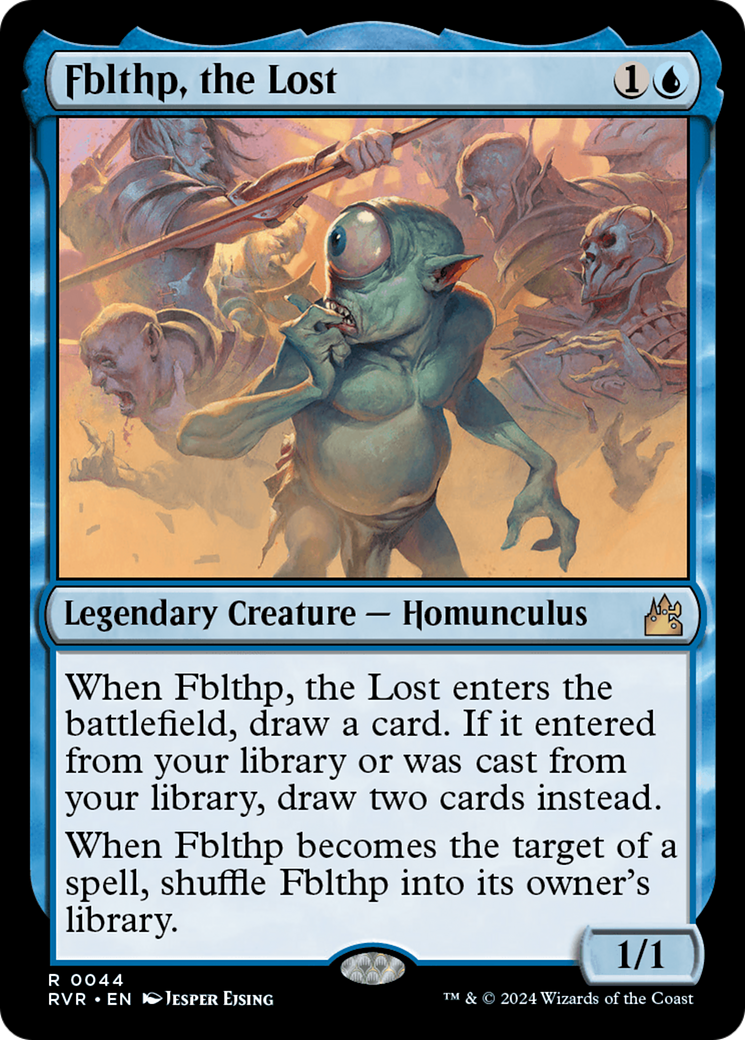Fblthp, the Lost [Ravnica Remastered] | Exor Games Dartmouth