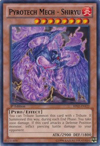 Pyrotech Mech - Shiryu [BP02-EN122] Rare | Exor Games Dartmouth