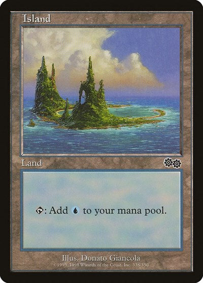 Island [Urza's Saga] | Exor Games Dartmouth