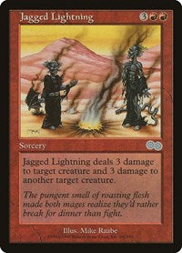 Jagged Lightning [Urza's Saga] | Exor Games Dartmouth