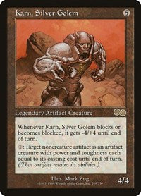 Karn, Silver Golem [Urza's Saga] | Exor Games Dartmouth