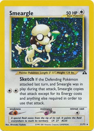 Smeargle (11/75) [Neo Discovery Unlimited] | Exor Games Dartmouth