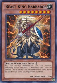 Beast King Barbaros [BP02-EN080] Rare | Exor Games Dartmouth