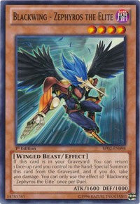 Blackwing - Zephyros the Elite [BP02-EN098] Common | Exor Games Dartmouth