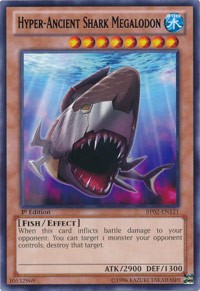 Hyper-Ancient Shark Megalodon [BP02-EN121] Rare | Exor Games Dartmouth