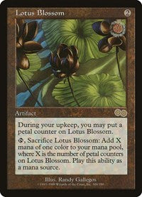 Lotus Blossom [Urza's Saga] | Exor Games Dartmouth