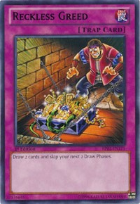 Reckless Greed [BP02-EN175] Rare | Exor Games Dartmouth