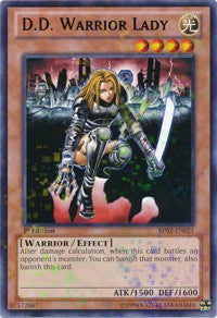 D.D. Warrior Lady [BP02-EN021] Mosaic Rare | Exor Games Dartmouth