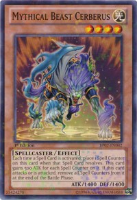 Mythical Beast Cerberus [BP02-EN042] Mosaic Rare | Exor Games Dartmouth
