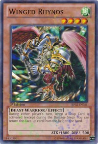 Winged Rhynos [BP02-EN051] Mosaic Rare | Exor Games Dartmouth