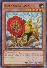 Botanical Lion [BP02-EN074] Mosaic Rare | Exor Games Dartmouth