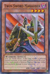 Twin-Sword Marauder [BP02-EN079] Mosaic Rare | Exor Games Dartmouth