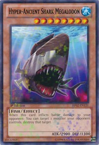 Hyper-Ancient Shark Megalodon [BP02-EN121] Mosaic Rare | Exor Games Dartmouth