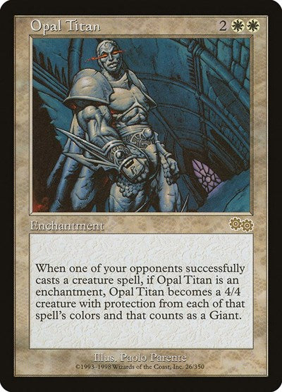 Opal Titan [Urza's Saga] | Exor Games Dartmouth