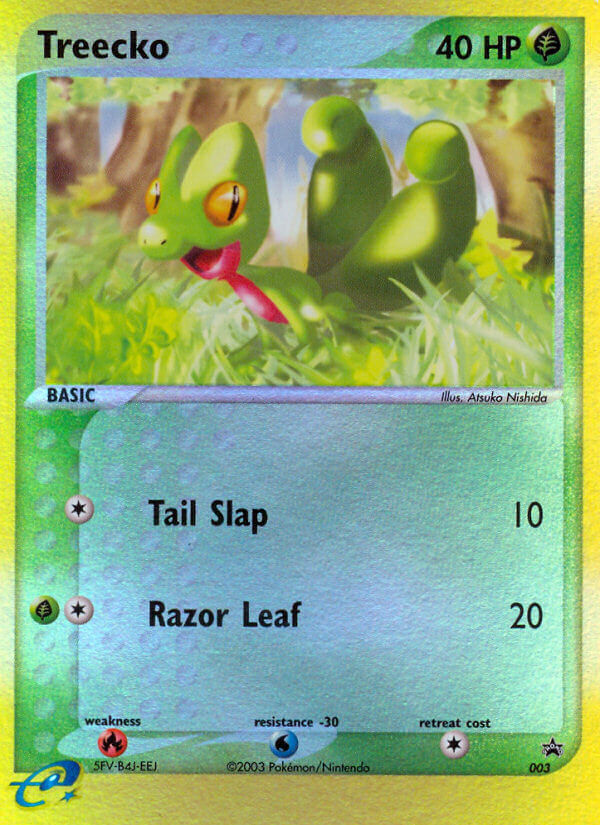 Treecko (003) [Nintendo: Black Star Promos] | Exor Games Dartmouth