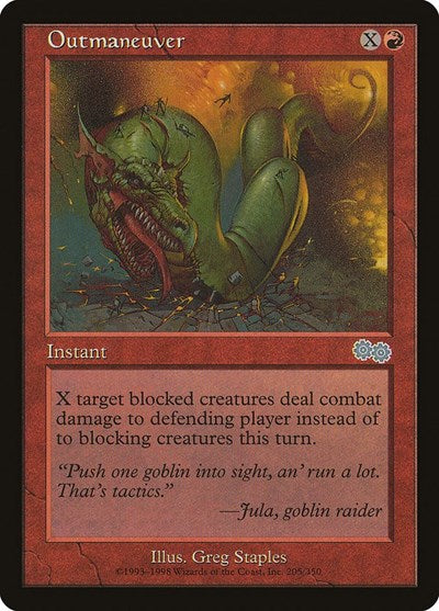 Outmaneuver [Urza's Saga] | Exor Games Dartmouth
