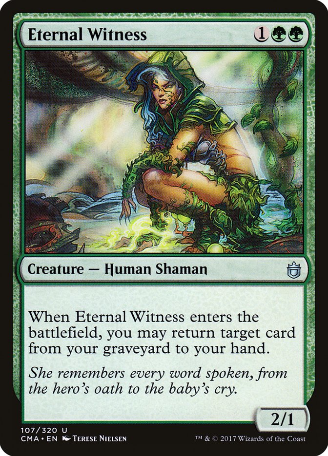 Eternal Witness [Commander Anthology] | Exor Games Dartmouth