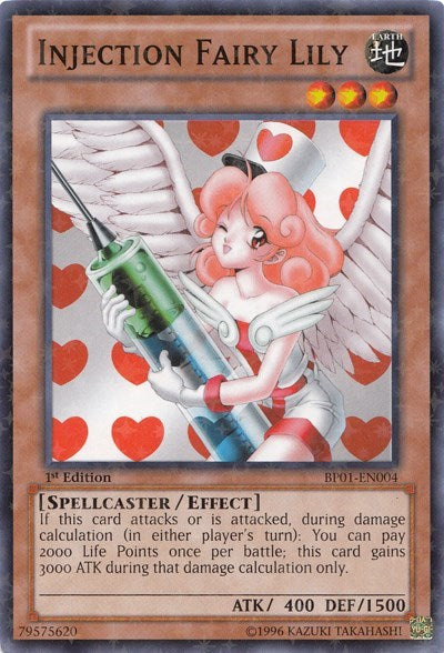 Injection Fairy Lily [BP01-EN004] Starfoil Rare | Exor Games Dartmouth