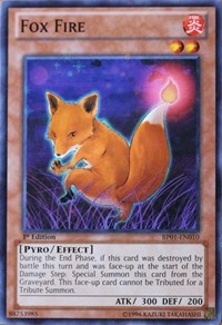 Fox Fire [BP01-EN010] Starfoil Rare | Exor Games Dartmouth