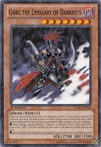 Gorz the Emissary of Darkness [BP01-EN014] Starfoil Rare | Exor Games Dartmouth