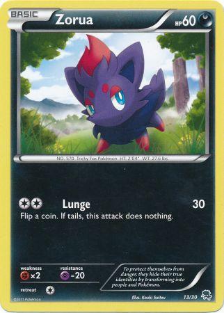 Zorua (13/30) [Black & White: Trainer Kit - Zoroark] | Exor Games Dartmouth