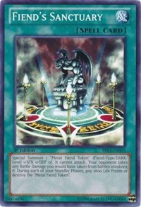 Fiend's Sanctuary [BP01-EN076] Starfoil Rare | Exor Games Dartmouth