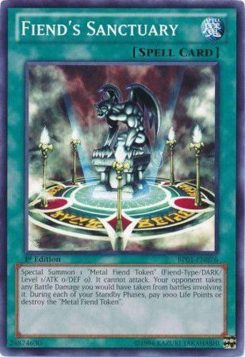 Fiend's Sanctuary [BP01-EN076] Starfoil Rare | Exor Games Dartmouth