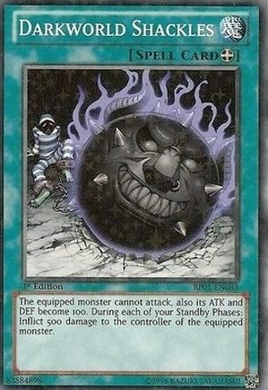 Darkworld Shackles [BP01-EN083] Starfoil Rare | Exor Games Dartmouth