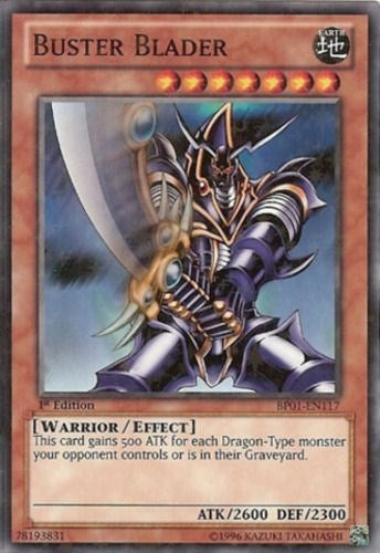 Buster Blader [BP01-EN117] Starfoil Rare | Exor Games Dartmouth