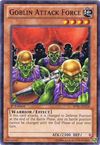 Goblin Attack Force [BP01-EN118] Starfoil Rare | Exor Games Dartmouth