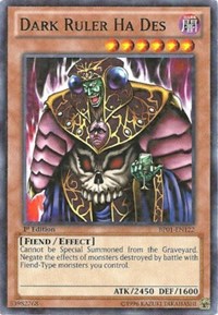 Dark Ruler Ha Des [BP01-EN122] Starfoil Rare | Exor Games Dartmouth