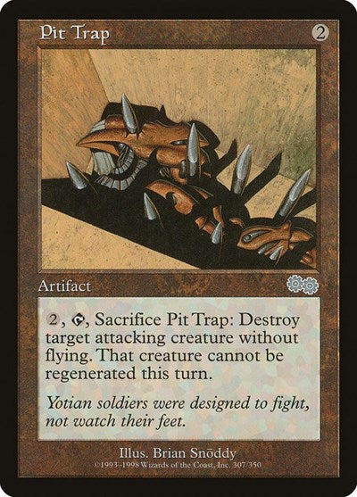 Pit Trap [Urza's Saga] | Exor Games Dartmouth