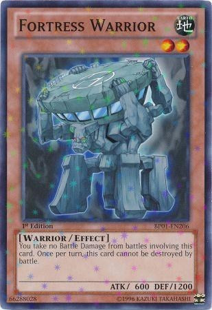 Fortress Warrior [BP01-EN206] Starfoil Rare | Exor Games Dartmouth