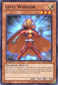 Level Warrior [BP01-EN208] Starfoil Rare | Exor Games Dartmouth