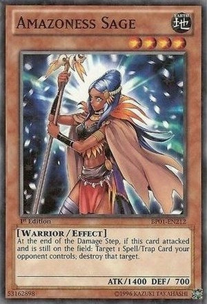 Amazoness Sage [BP01-EN212] Starfoil Rare | Exor Games Dartmouth