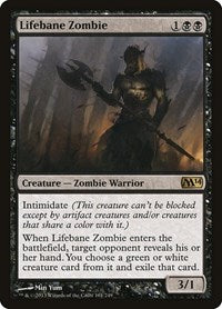 Lifebane Zombie [Magic 2014] | Exor Games Dartmouth