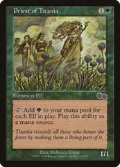 Priest of Titania [Urza's Saga] | Exor Games Dartmouth