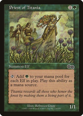 Priest of Titania [Urza's Saga] | Exor Games Dartmouth