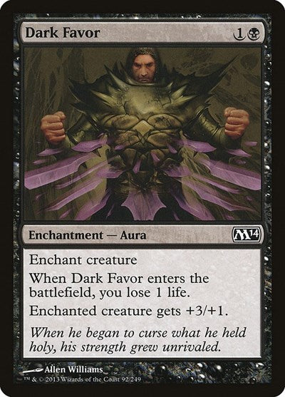 Dark Favor [Magic 2014] | Exor Games Dartmouth