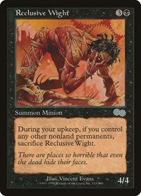 Reclusive Wight [Urza's Saga] | Exor Games Dartmouth
