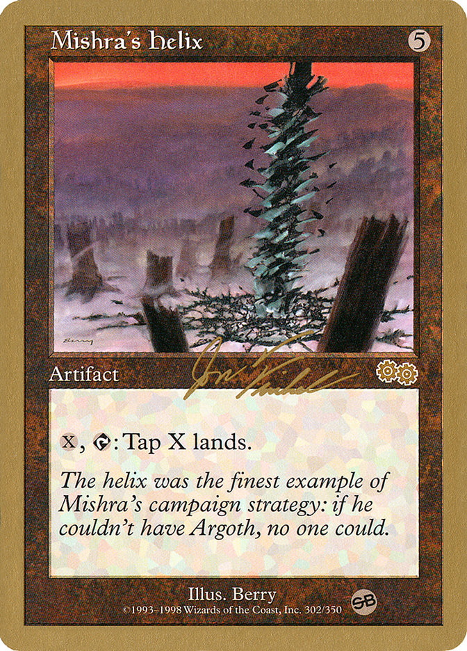 Mishra's Helix (Jon Finkel) (SB) [World Championship Decks 2000] | Exor Games Dartmouth