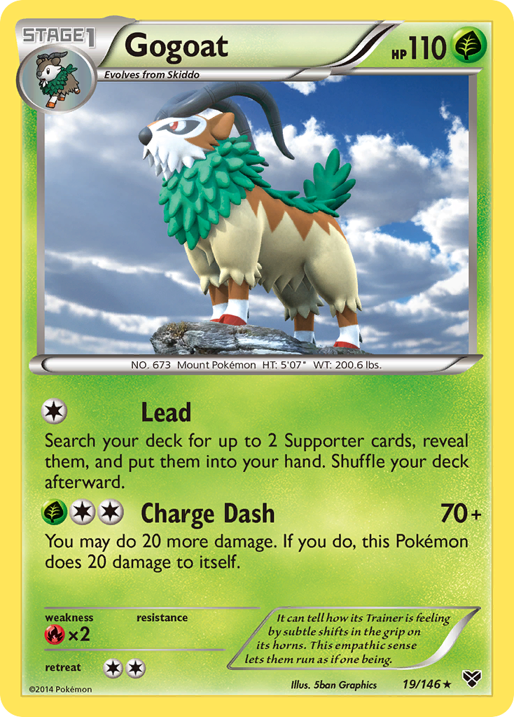 Gogoat (19/146) [XY: Base Set] | Exor Games Dartmouth