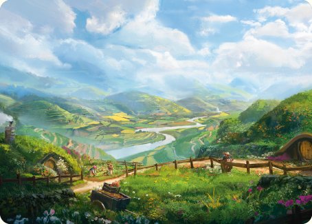 Plains Art Card [The Lord of the Rings: Tales of Middle-earth Art Series] | Exor Games Dartmouth