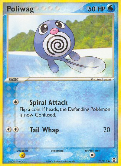 Poliwag (75/112) [EX: FireRed & LeafGreen] | Exor Games Dartmouth