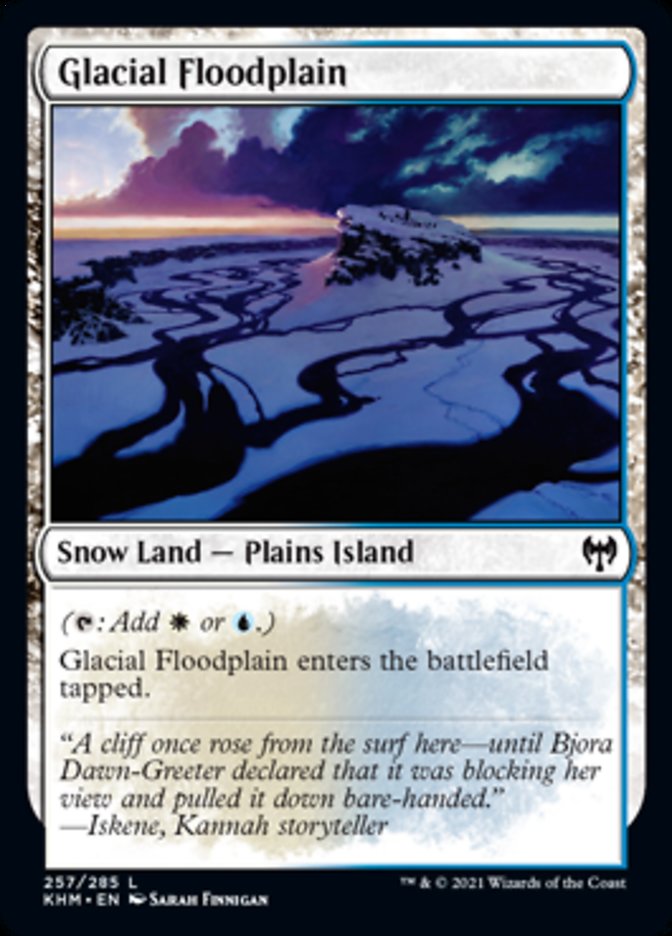 Glacial Floodplain [Kaldheim] | Exor Games Dartmouth