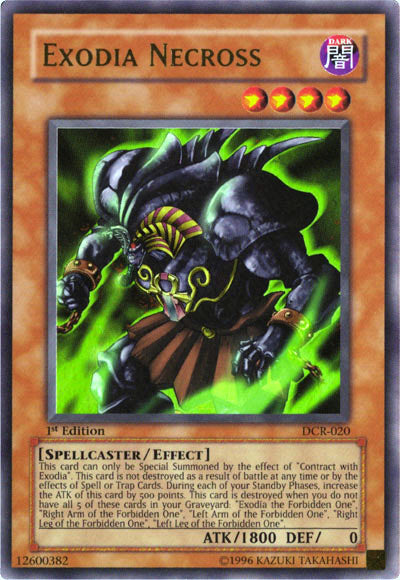 Exodia Necross [DCR-020] Ultra Rare | Exor Games Dartmouth