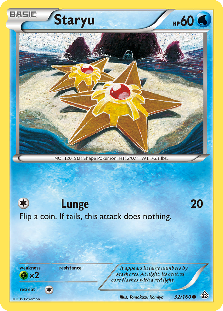 Staryu (32/160) [XY: Primal Clash] | Exor Games Dartmouth